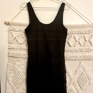 Black lace mini dress. Forever 21 Size Medium.